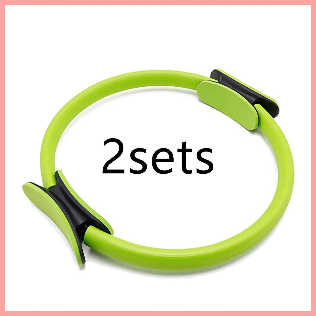 Yoga Fitness Pilates Ring Women Girls Circle Magic Dual Exercise Home Gym Workout Sports Lose Weight Body Resistance.