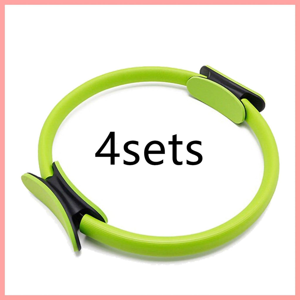 Yoga Fitness Pilates Ring Women Girls Circle Magic Dual Exercise Home Gym Workout Sports Lose Weight Body Resistance.