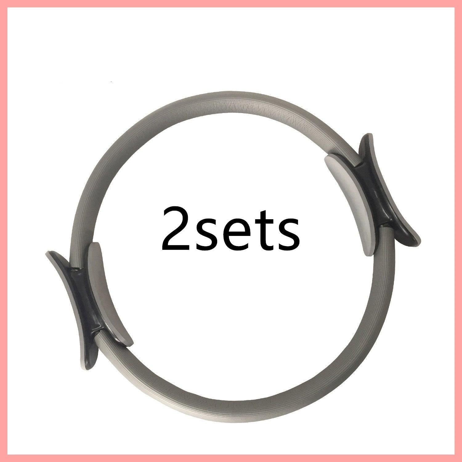 Yoga Fitness Pilates Ring Women Girls Circle Magic Dual Exercise Home Gym Workout Sports Lose Weight Body Resistance.