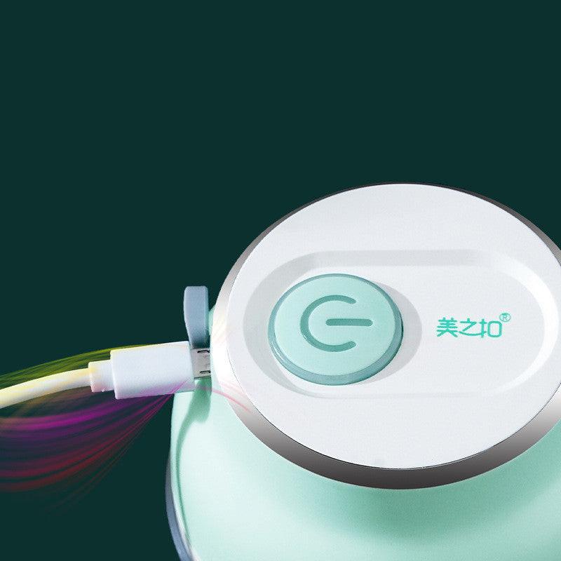 Portable Electric Mini Garlic Cutter Masher Vegetable Fruit Meat Food Chopper Grinder.