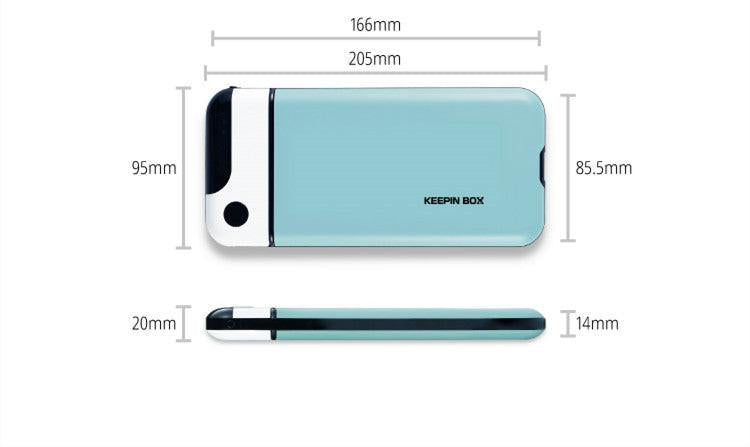 Self Discipline Phone Lock Portable Mobile Phone Lock Box Timer Smartphone Locking Case Safe Timed Lockbox Self-Discipline Keepin Box Limit Cell Phones Use.