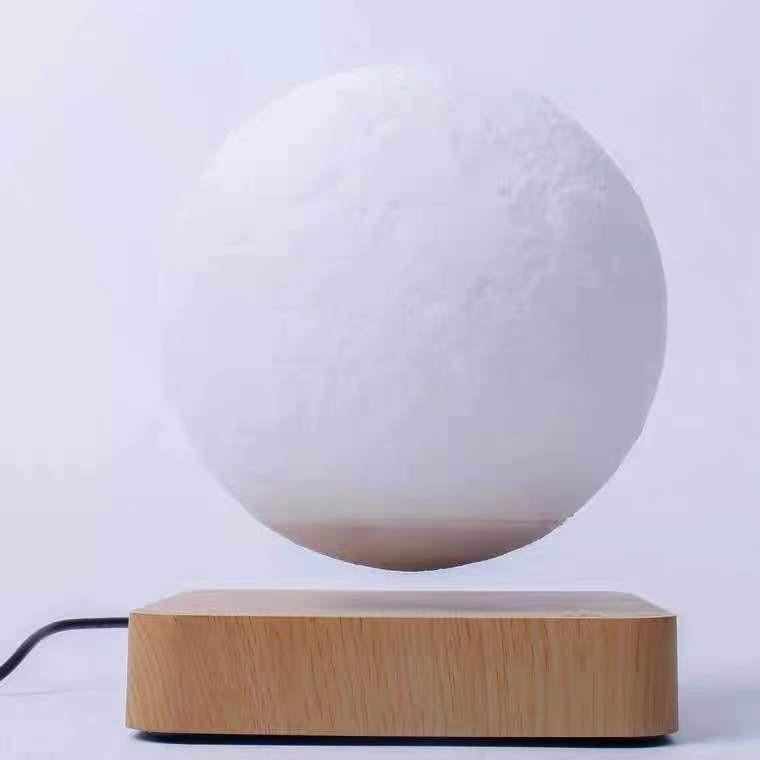 Magnetic Levitation Table Lamp Moon Light 3D Printing Planet Night Light.
