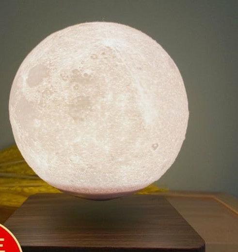 Magnetic Levitation Table Lamp Moon Light 3D Printing Planet Night Light.