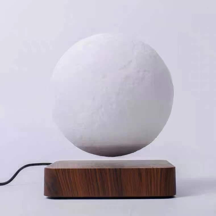 Magnetic Levitation Table Lamp Moon Light 3D Printing Planet Night Light.