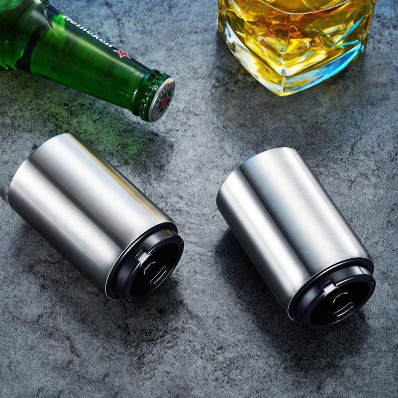 Creative Stainless Steel Beer Bottle Opener Web Celebrity Bar Press Opener Bottle Opener Automatic Summer Party.
