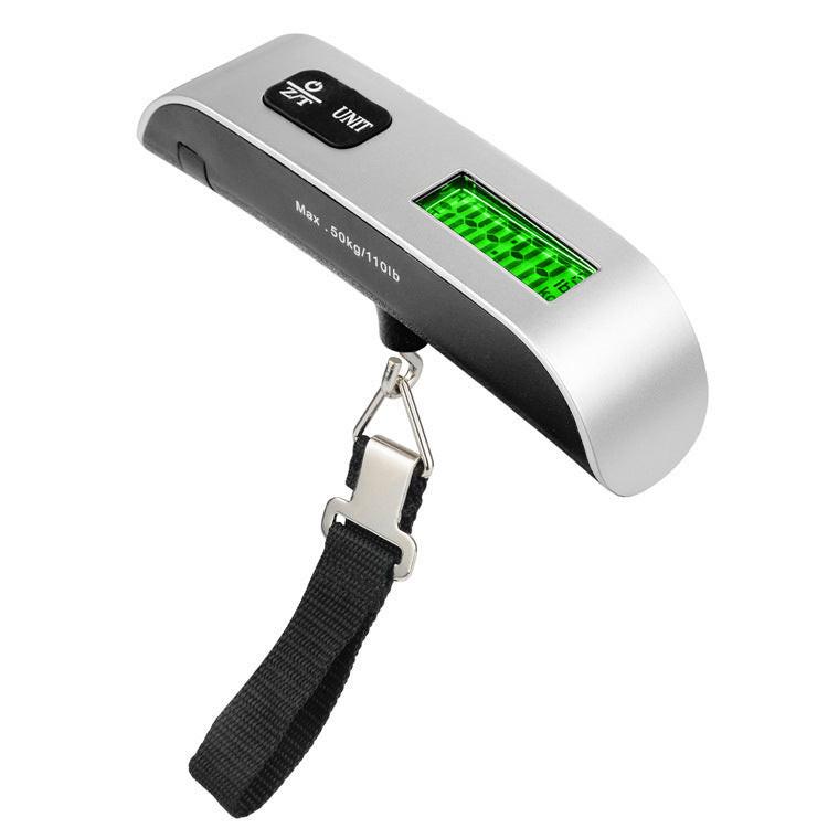 50kg Lcd Luggage Scale Electronic Digital Portable Suitcase Travel Scale Weighs Baggage Bag Hanging Scales Balance Weight.