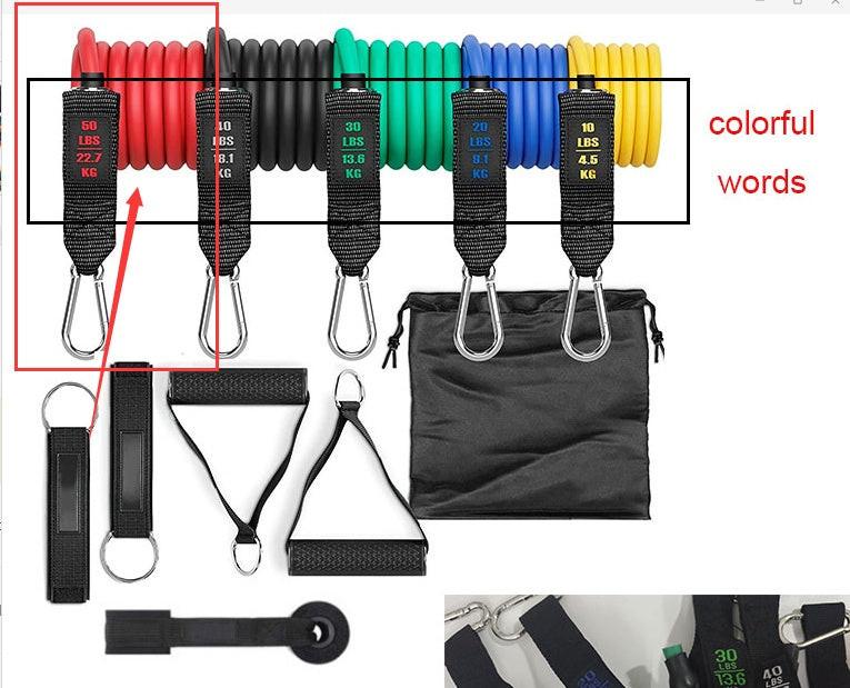 Fitness Rally Elastic Rope Resistance Band.