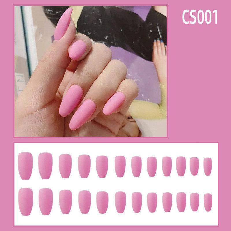 Fake Nails Wear Nails Autumn And Winter Frosted Personality Waterproof Ballet Nails.