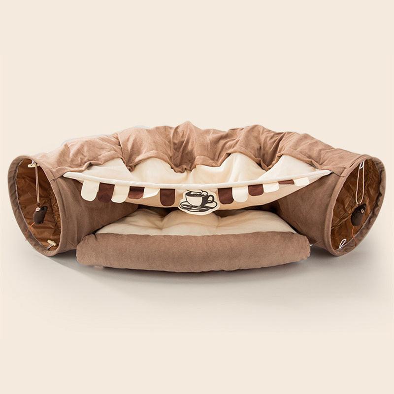 Collapsible Cat Tunnel Durable Washable Collapsible.