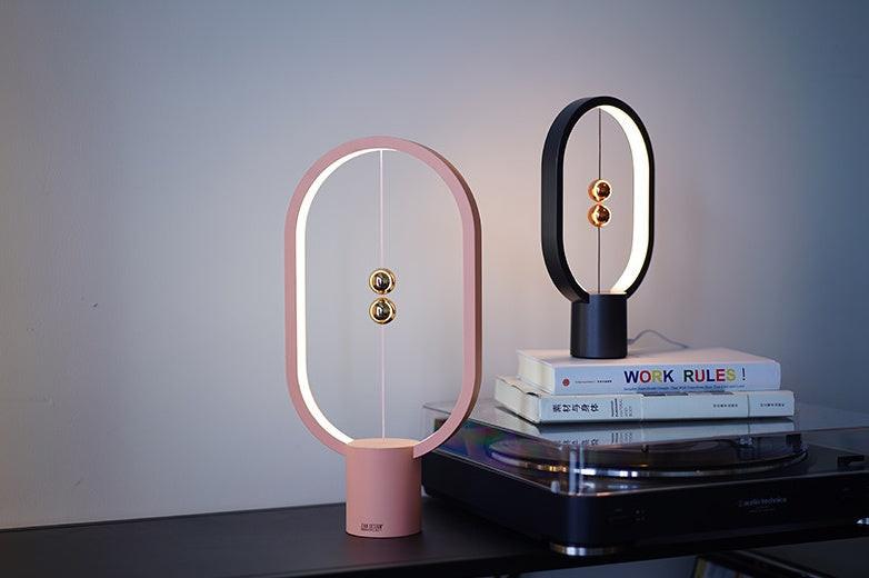 Mini Smart Magnetic Switch USB Suspended LED Bedroom Bedside Atmosphere Table Lamp.