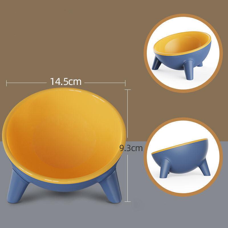 Cat Dog Bowl With Stand Pet Feeding Food Bowls Dogs Bunny Rabbit Nordic Color Feeder Product Supplies Pet Accessories.