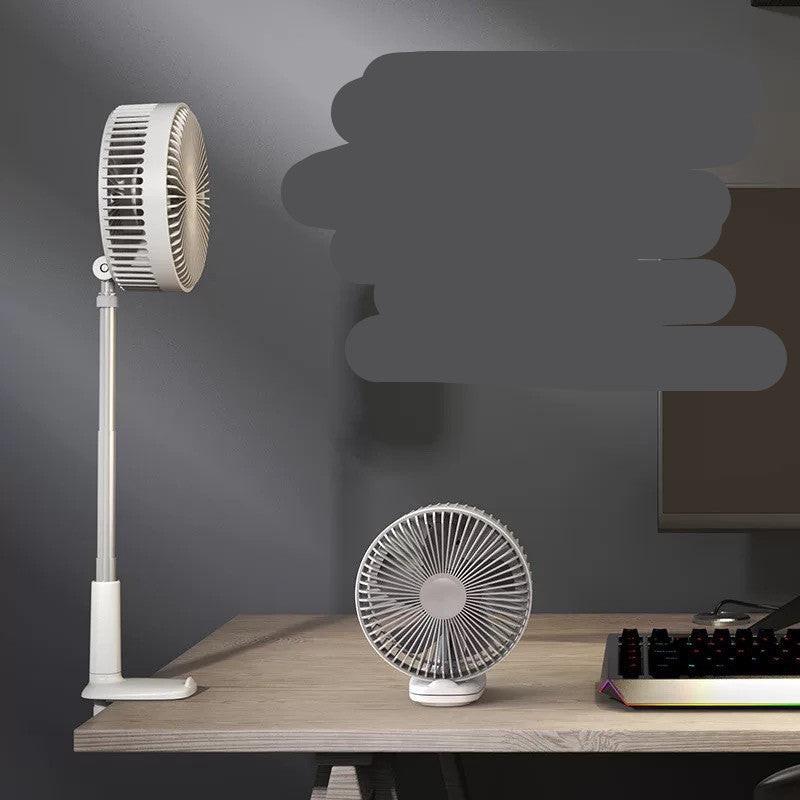 USB Charging Fan Portable Retractable Mini Fan.
