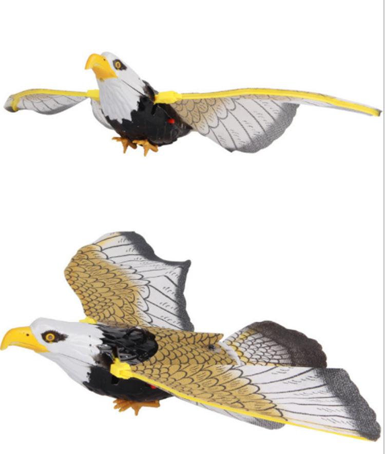 Simulation Bird Cat Interactive Pet Toys Hanging Eagle Flying Teasering Play Kitten Dog Toys Animals Cat Accessories Supplies.