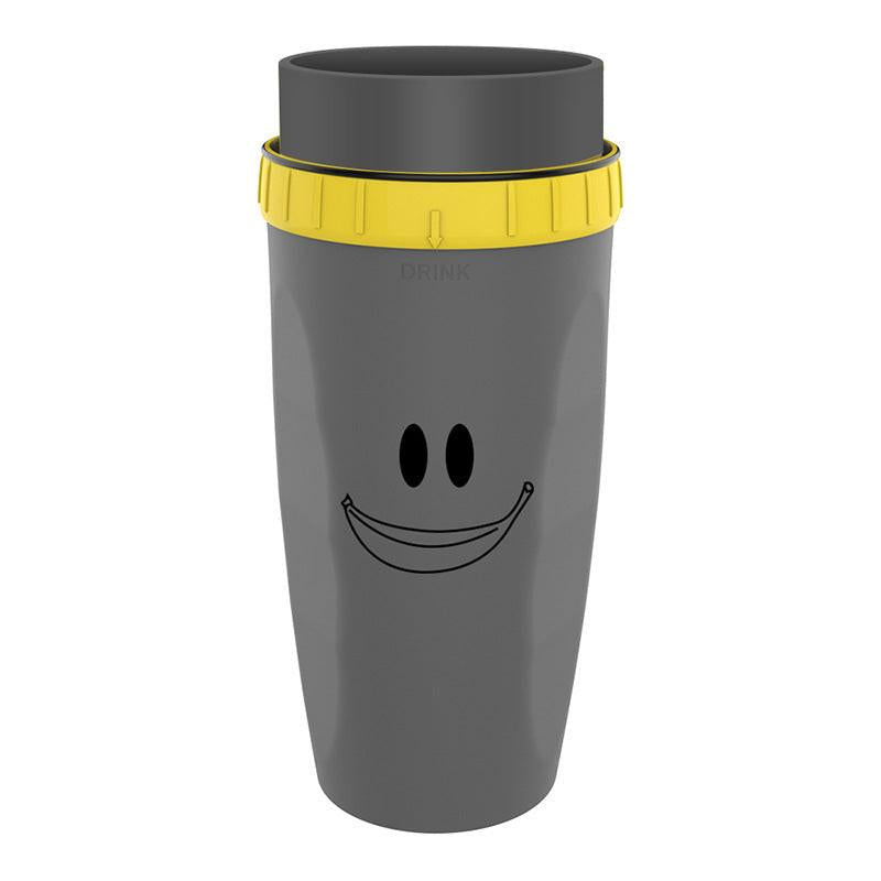 No Cover Twist Cup Travel Portable Cup Double Insulation Tumbler Straw Sippy Water Bottles Portable For Children Adults.