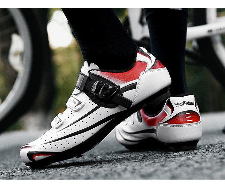 Outdoor Non-lock Cycling Shoes, Rubber Sole Men And Women Couple All-terrain Cycling Shoes.