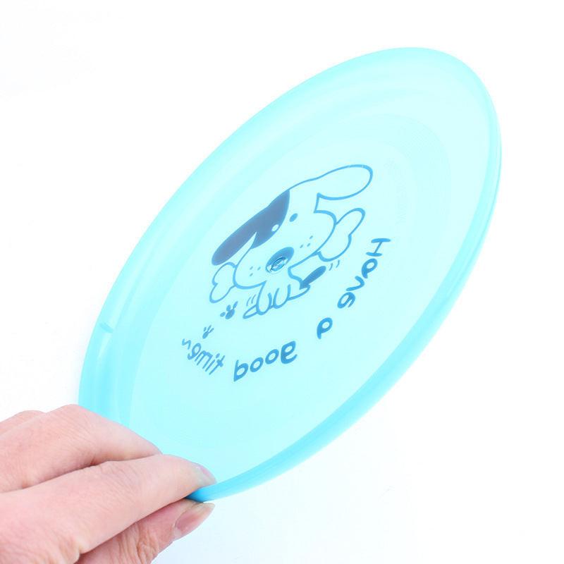 Silicone Flying Saucer Funny Pets Dog Cat Toy Dog Game Flying Discs Resistant Chew Puppy Training Interactive Pet Supplies.