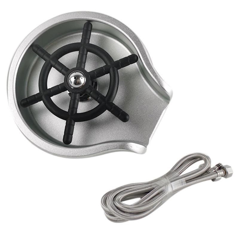 Stainless Steel Cup Washer With Embedded Automatic High-pressure Push Cup Washer.