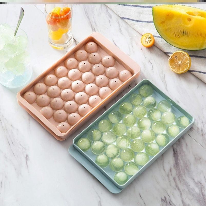 Ice Tray 3D Round Ice Molds Home Bar Party Use Round Ball Ice Cube Makers Kitchen DIY Ice Cream Moulds.