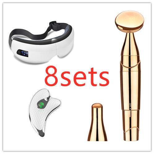 Bluetooth Music Eye Massager Air Pressure Hot Compress Dark Circles Eye Care.