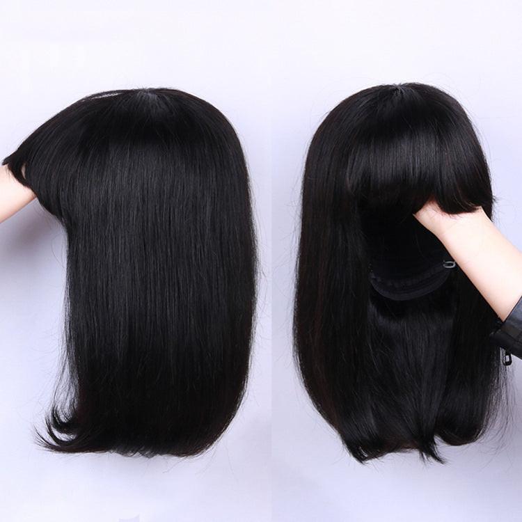 Unice Hair Full Machine Human Hair Wigs For Black Women.