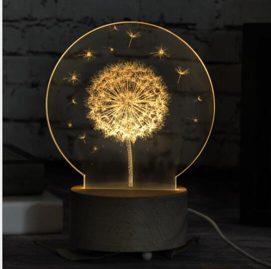 Cute Jellyfish Lamps Romantic LED Touch Children Lights Bedroom Decoration Valentines Day Gift Night Light.