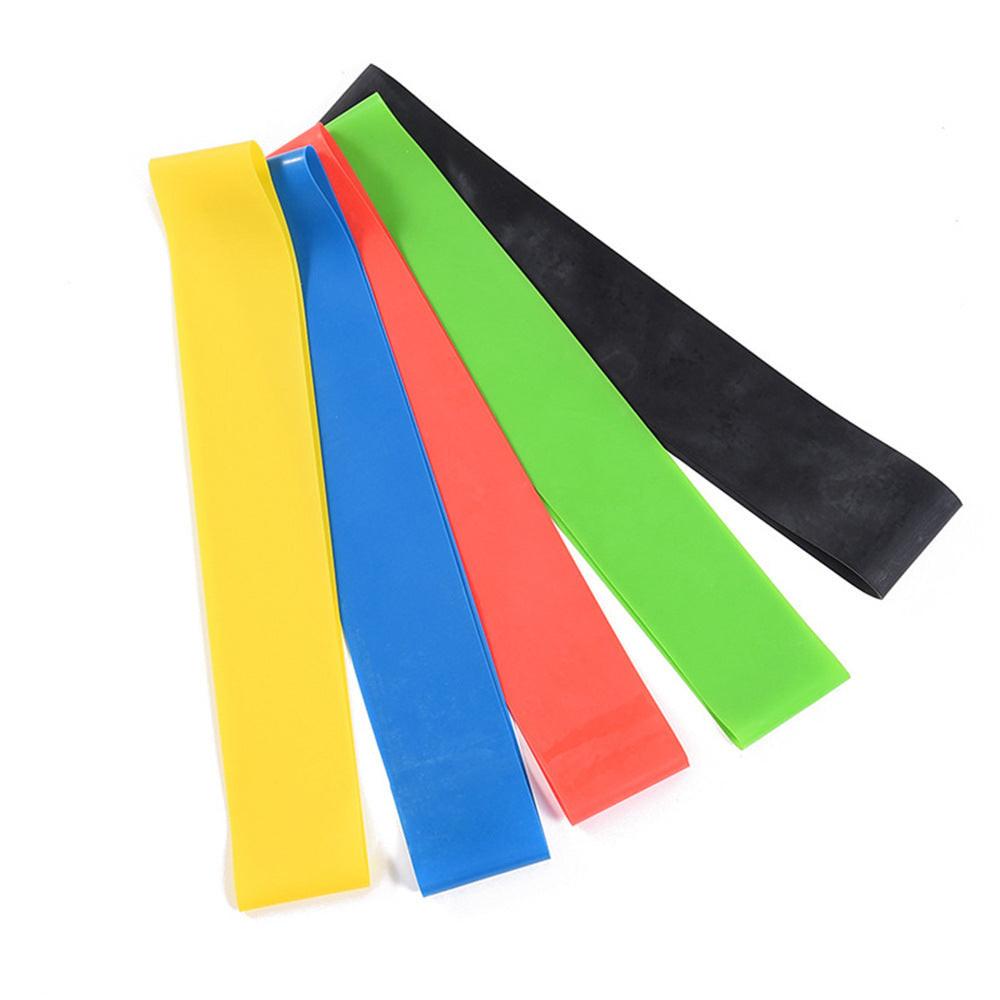 5 Level Resistance Rubber Bands Yoga Training Elastic Bands.