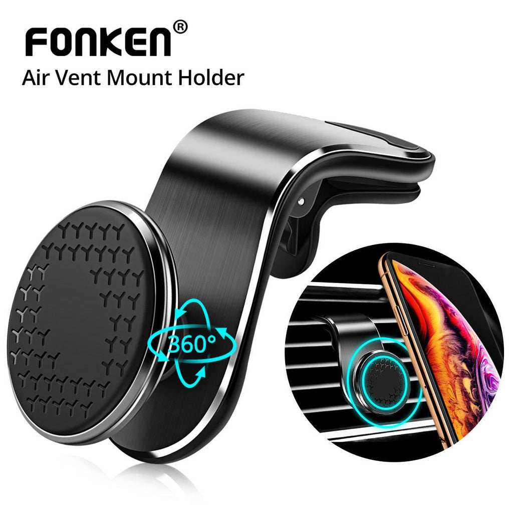 Magnetic Car Phone Holder Air Vent Magnet Mount Smartphone Phone Holder Car Rotation Bracket.