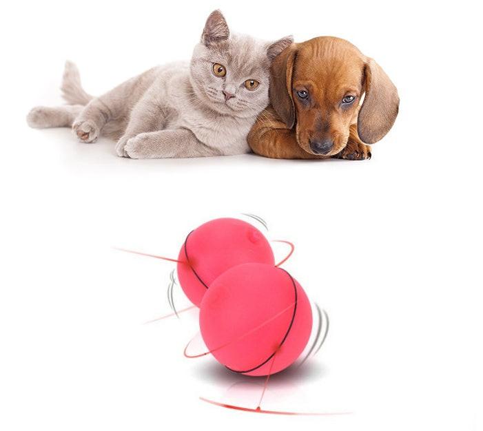 LED Laser Electronic Rolling Pet Funny Cat Toy Ball.