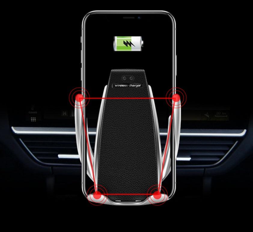 Car Wireless Charger 10W Induction Car Fast Wireless Charging With Car Phone Holder S5.
