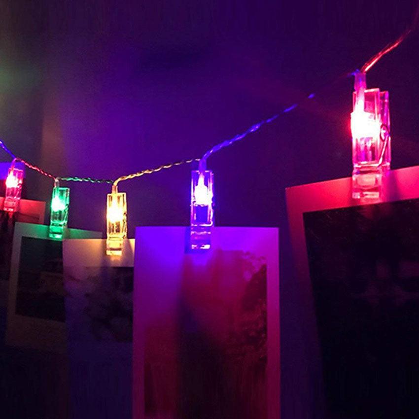 LED Photo Holder String Lights.