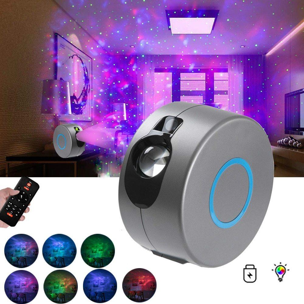Galaxy Starry Sky Projector Rotating.