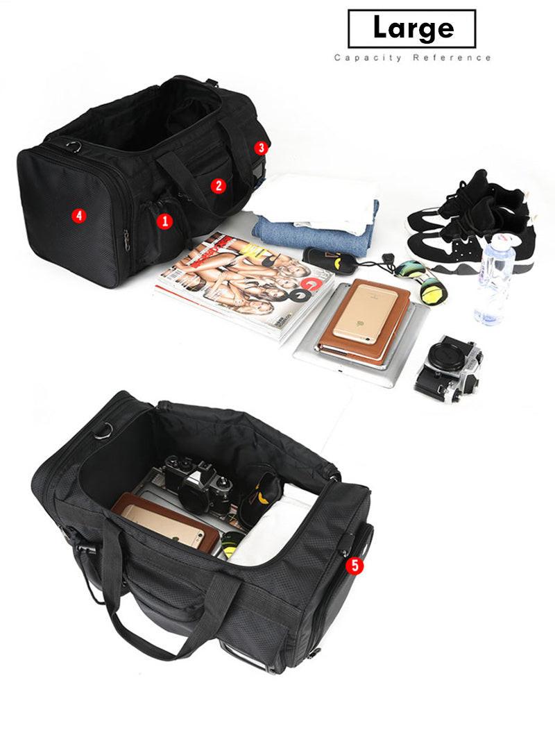 Fitness leisure travel bag.