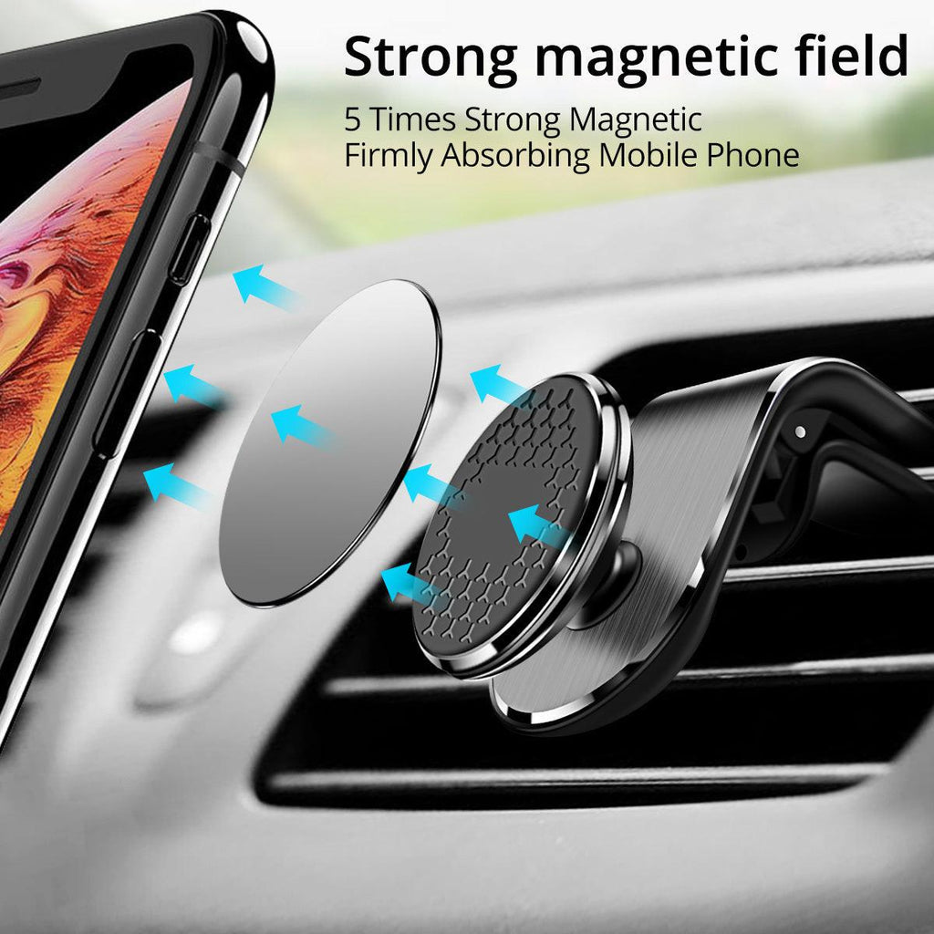 Magnetic Car Phone Holder Air Vent Magnet Mount Smartphone Phone Holder Car Rotation Bracket.