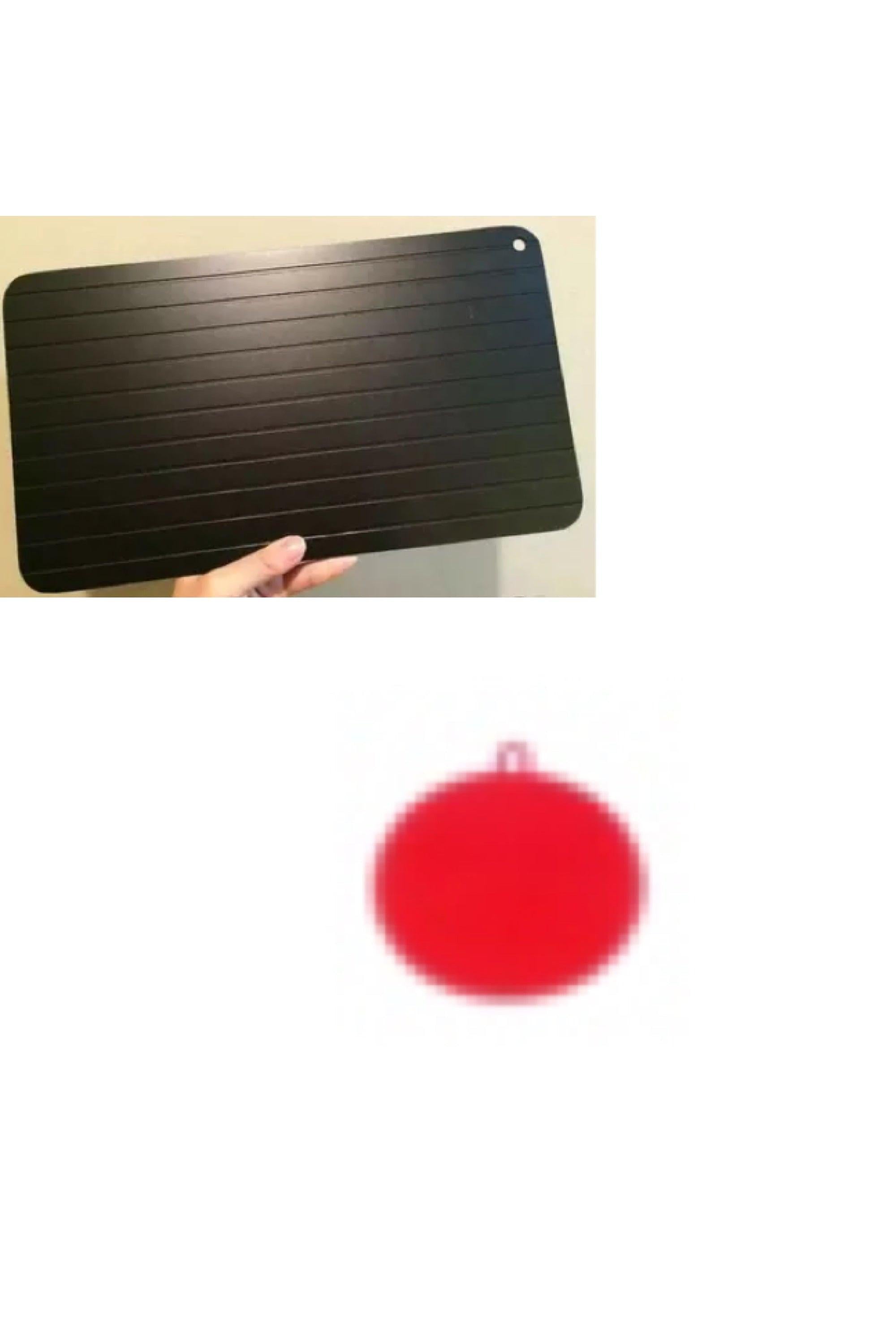 Fast Defrosting Tray Thaw  Kitchen Quick Aluminum Thaw Plate.