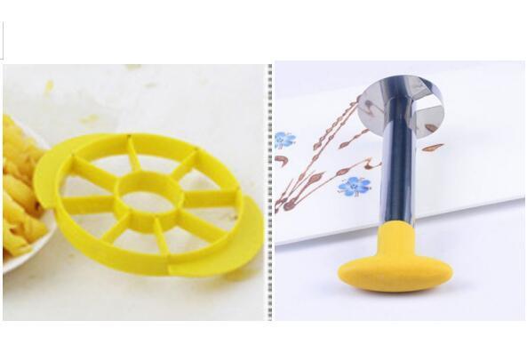 Stainless Steel Easy to use Pineapple Peeler Accessories Pineapple Slicers Fruit Cutter Corer Slicer Kitchen Tools.