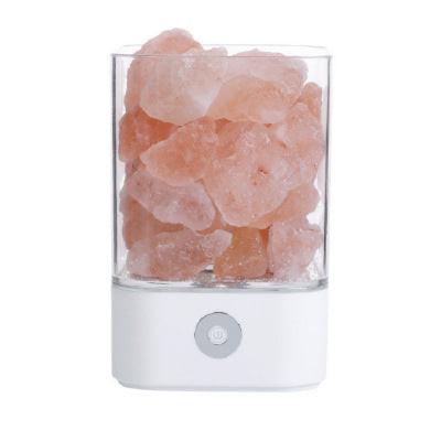 USB Crystal Light Himalayan Salt LED Lamp.