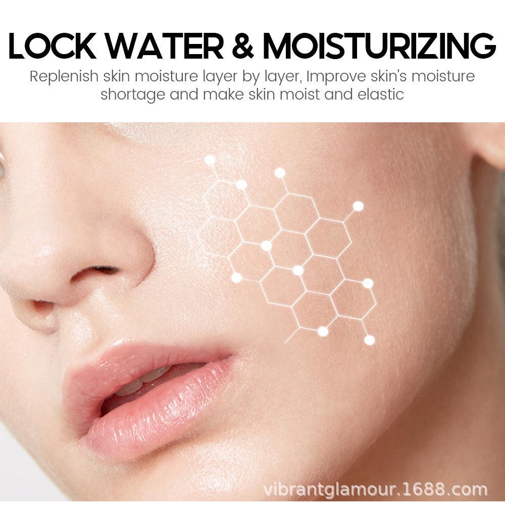 Hyaluronic Acid Face Serum Anti-Aging Shrink Pore Whitening Moisturizing Face Cream Dry Skin Care.