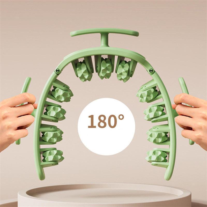Multifunctional Manual Round Massager Roller.