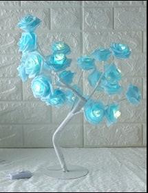 LED Tree Lamp Rose Small Tree Lamp Modeling Lamp Table Lamp.