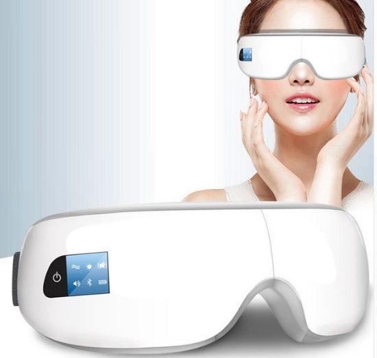 Bluetooth Music Eye Massager Air Pressure Hot Compress Dark Circles Eye Care.