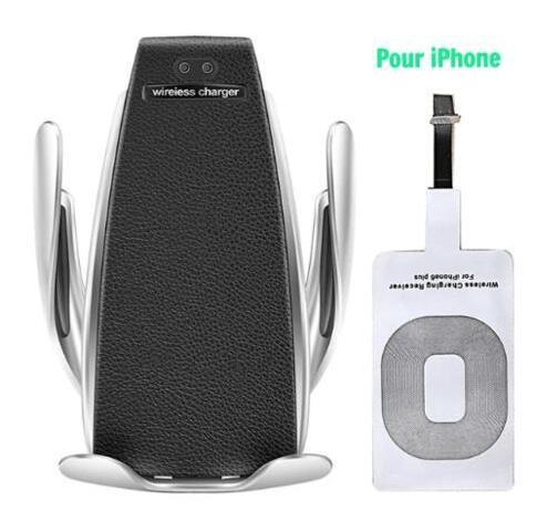Car Wireless Charger 10W Induction Car Fast Wireless Charging With Car Phone Holder S5.