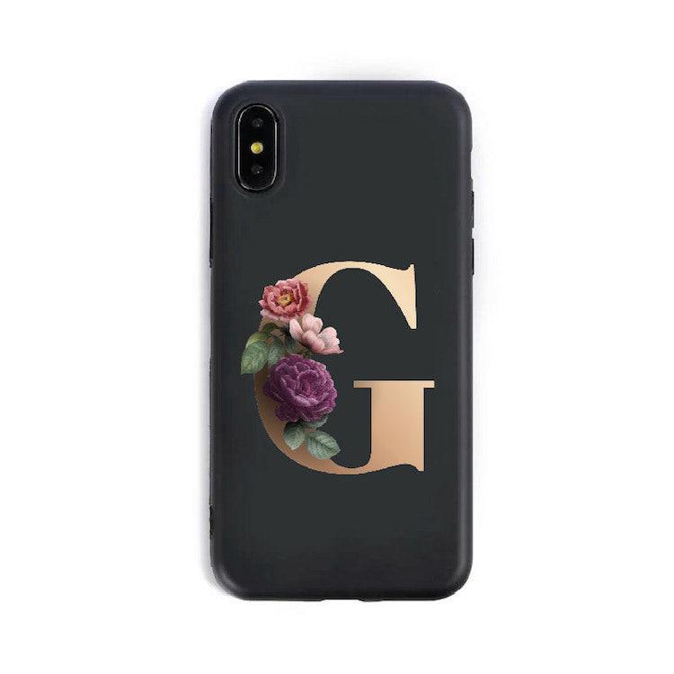 26 English Alphabet Silicone Phone Cases.