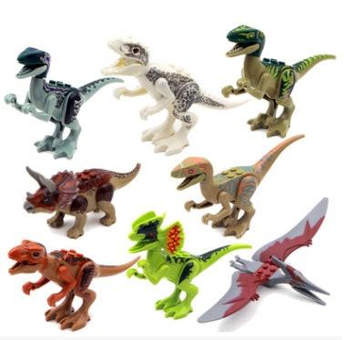 Building Blocks Mini Dinosaur Bricks Figures Kids Toys For Children.