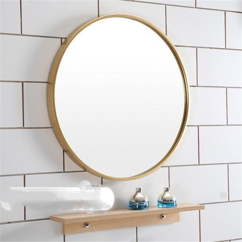 Bathroom wall bathroom mirror wall hanging decorative mirror.