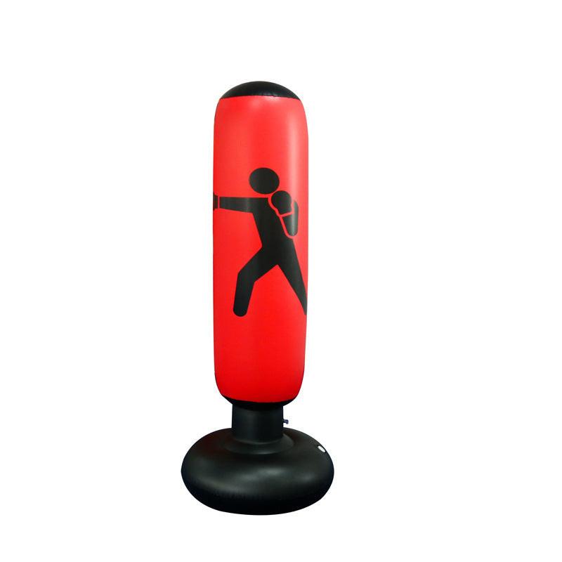 Fitness Inflatable Boxing Column Fighting Column Sandbag Vertical Venting Toy.