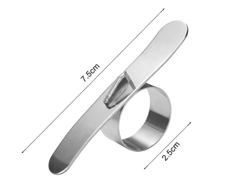 Stainless Steel Peeler Ring Kitchen Gadgets.