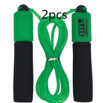 Rope skipping fitness rope.