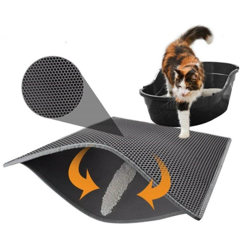 Cat Litter Pad Honeycomb Cat Pad Waterproof Urine Proof Pad Pet Supplies.