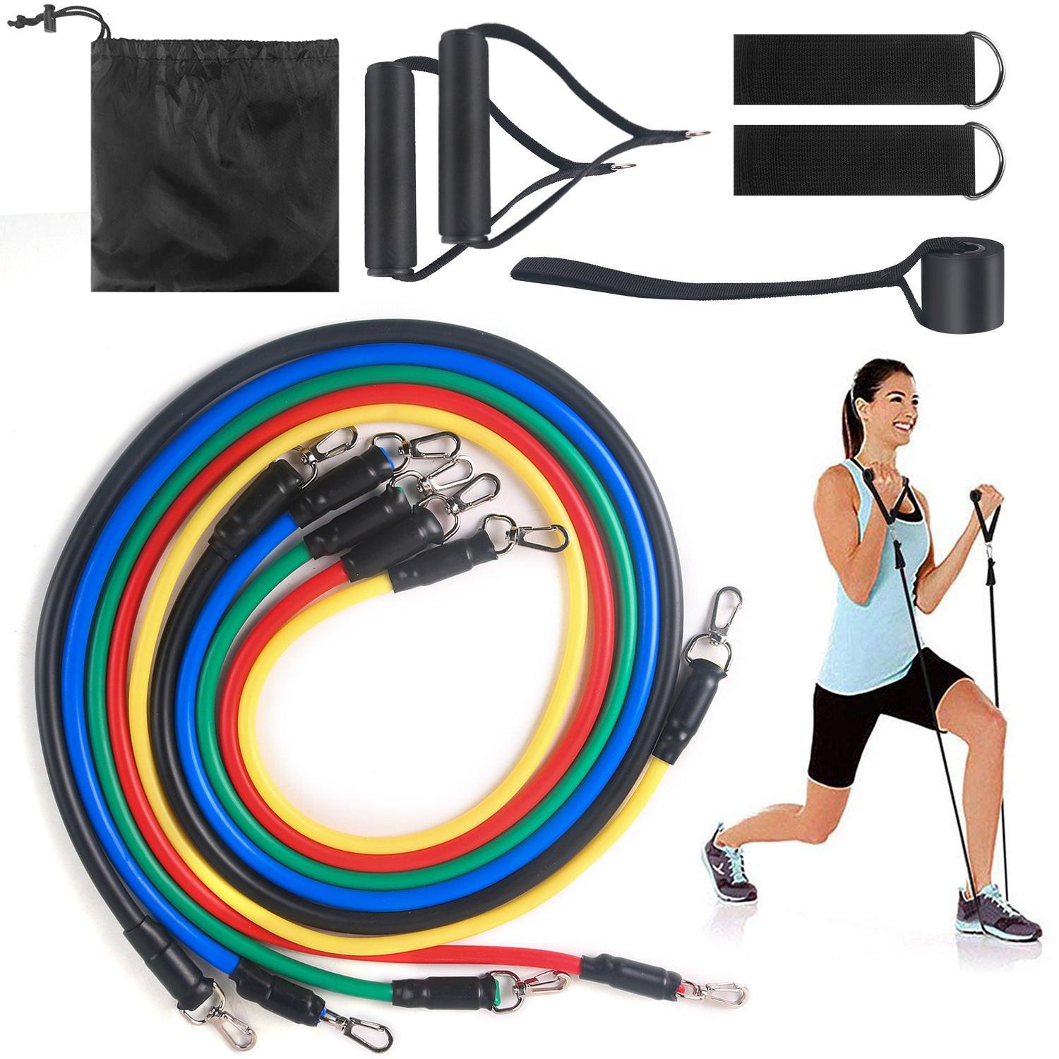 Fitness Rally Elastic Rope Resistance Band.