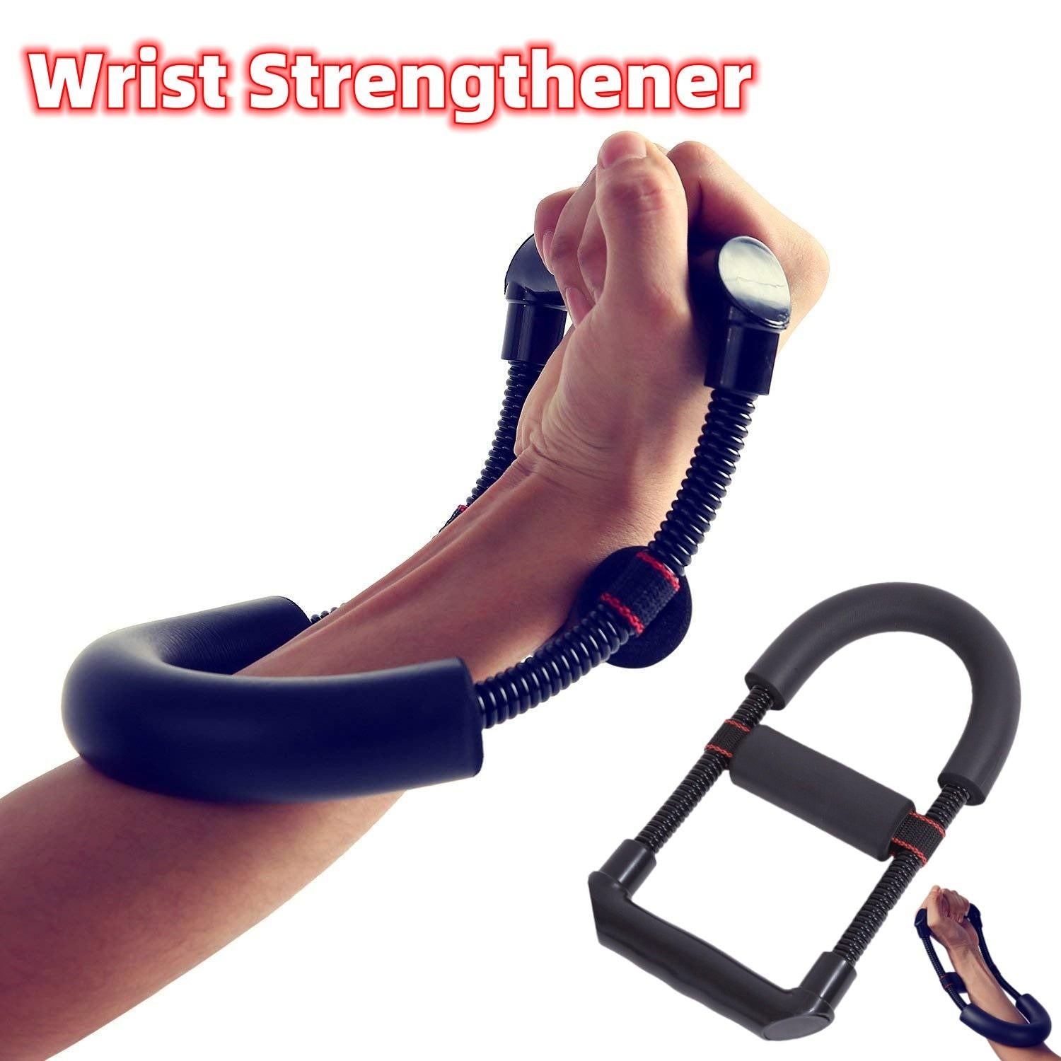 Grip Power Wrist Forearm Hand Grip Arm Trainer Adjustable Forearm Hand Wrist Exercises Force Trainer Power Strengthener Grip Fitness.